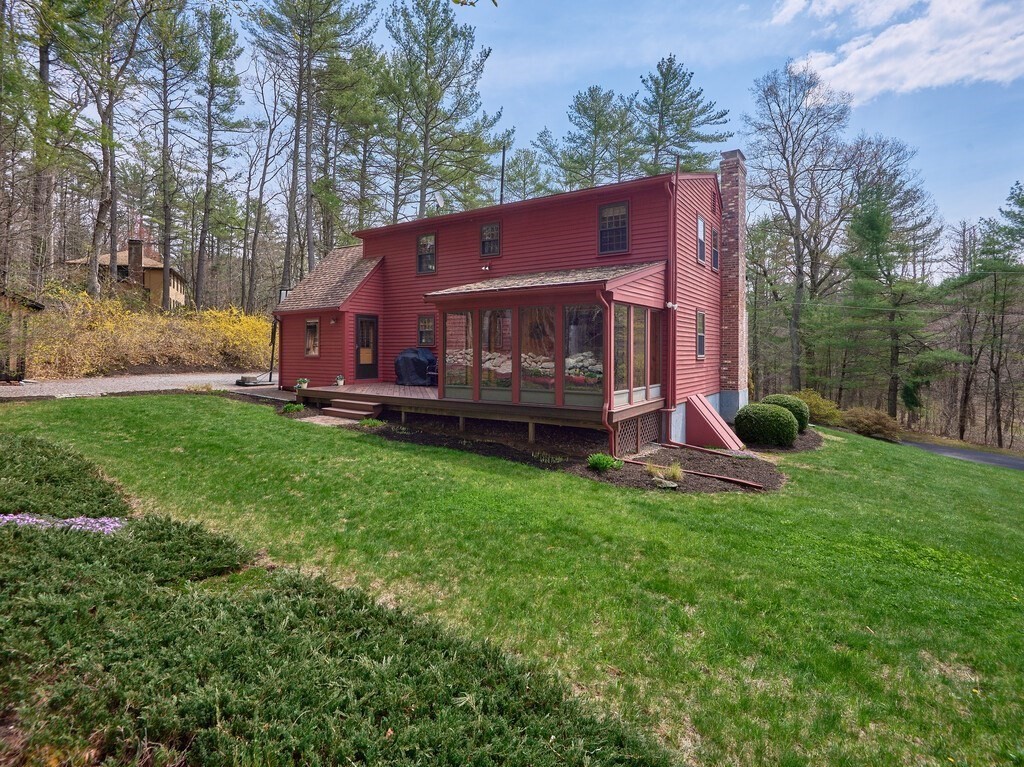 532 B Hubbardston Road Princeton, MA 01541 - Photo 4 of 41 a view of a house with a backyard and a tree