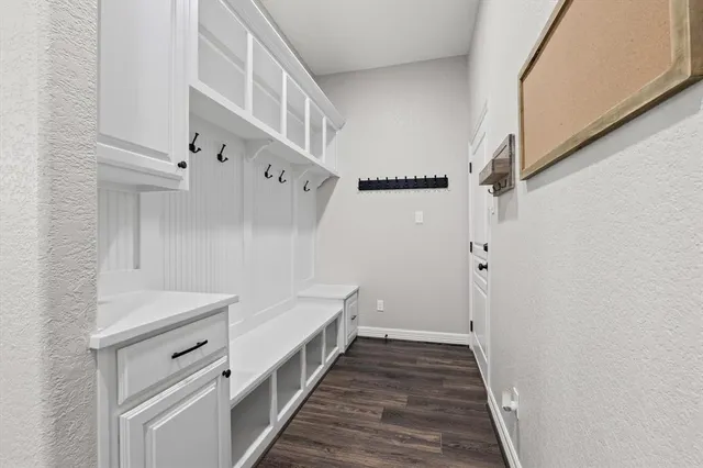 a view of storage and utility room