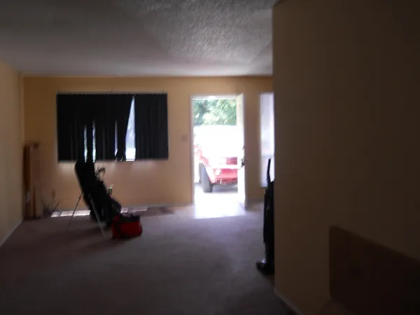 a room with window