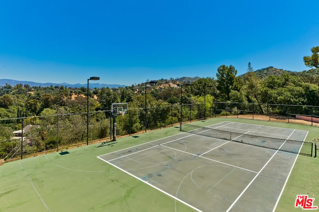 11971 Lockridge Road Studio City, CA 91604 - Photo 31 of 31 a view of an outdoor space and tennis court