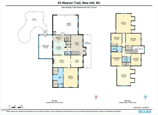 $925,000 | 53 Weaver Trail, New Hill, NC 27562