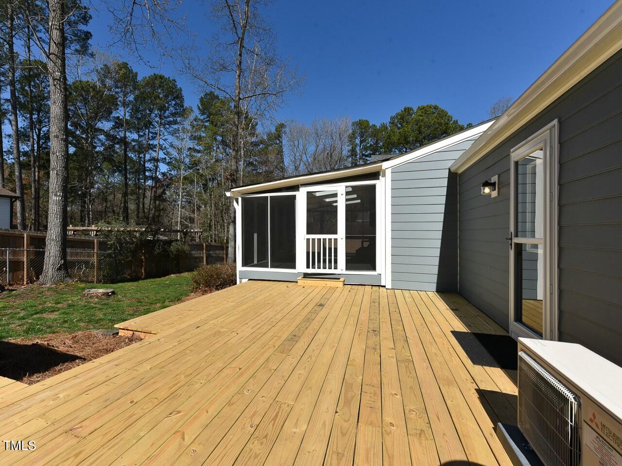 310 Electra Drive Cary, NC 27513 - Photo 37 of 45 a view of backyard with green space