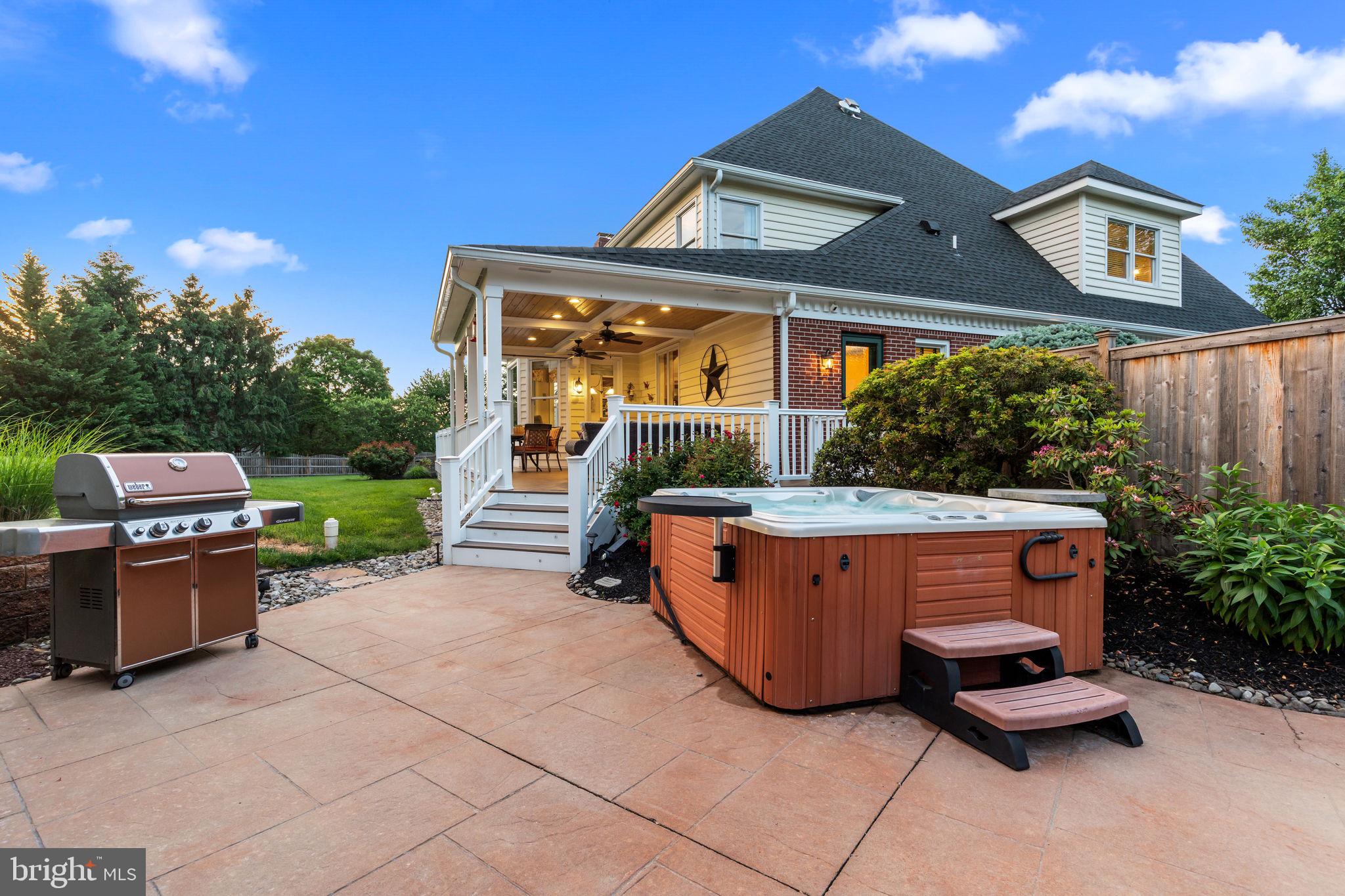 324 Ridge Avenue Newtown, PA 18940 - Photo 76 of 95 Hot tub included with Sale!!