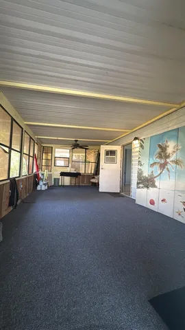 a view of a car garage