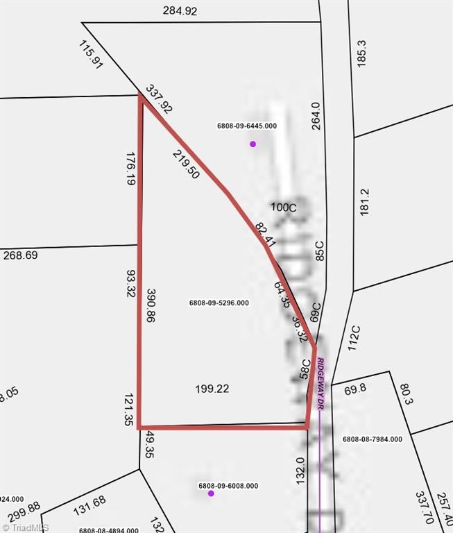 1.37-acres Ridgeway Drive Pfafftown, NC 27040 - Photo 3 of 5