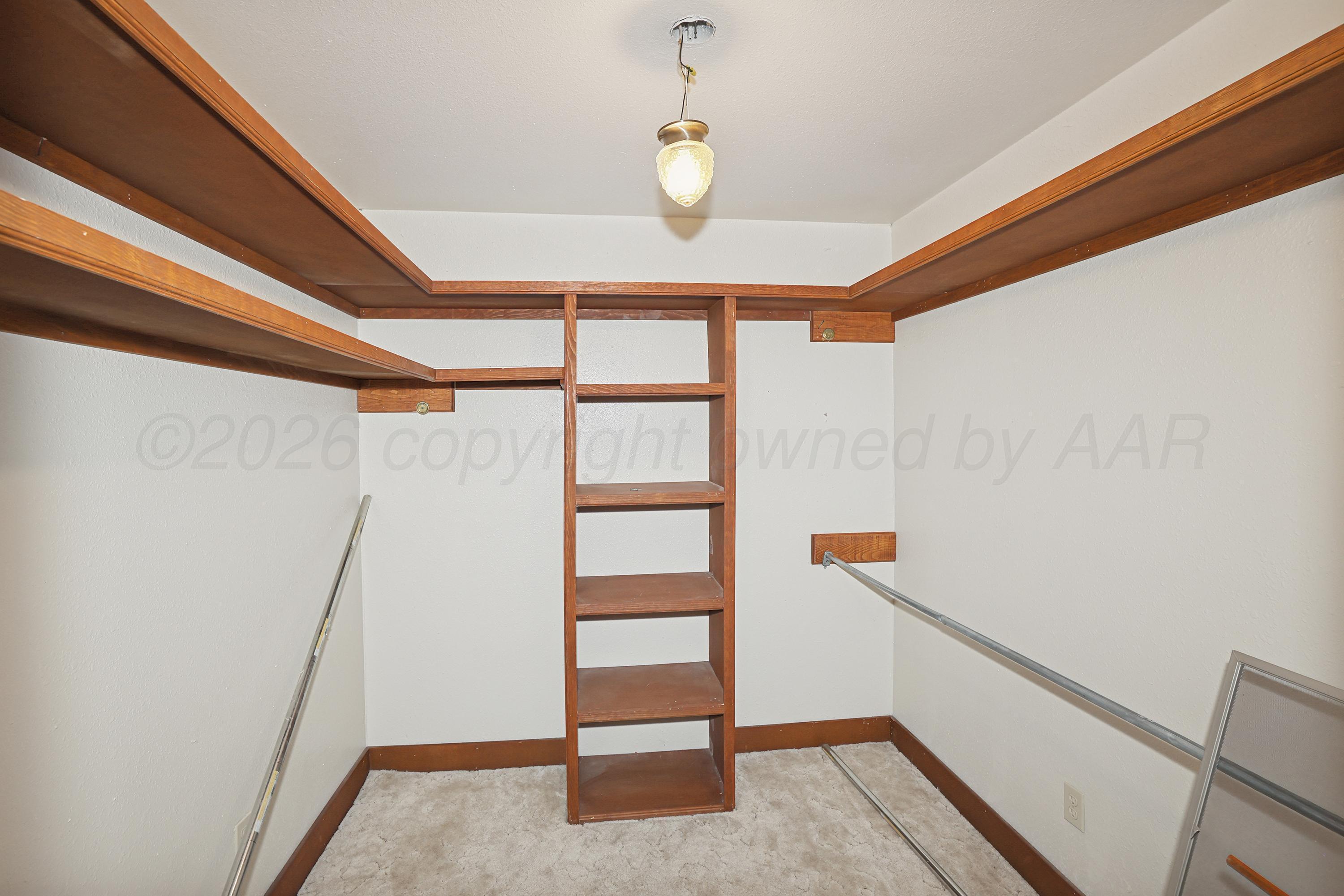 500 North Girl Scout Road Amarillo, TX 79124 - Photo 28 of 52 28-Upstairs 3rd Bedroom Closet