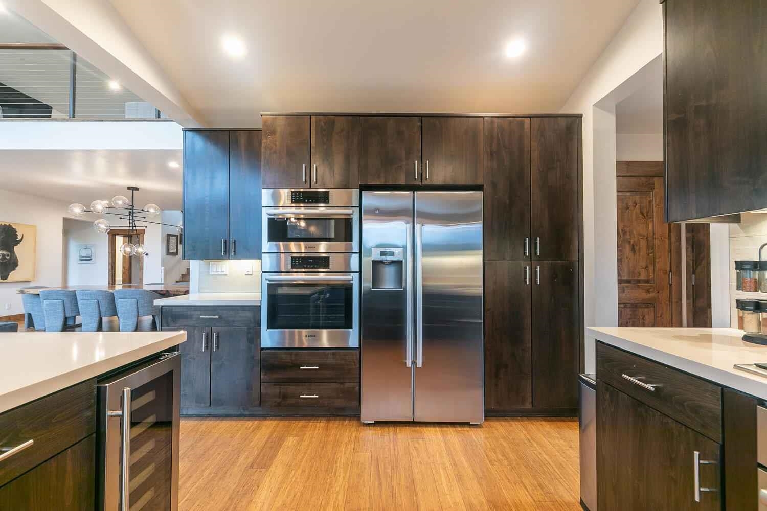 11655 Henness Road Truckee, CA 96161 - Photo 14 of 21 a kitchen with stainless steel appliances a refrigerator and a stove