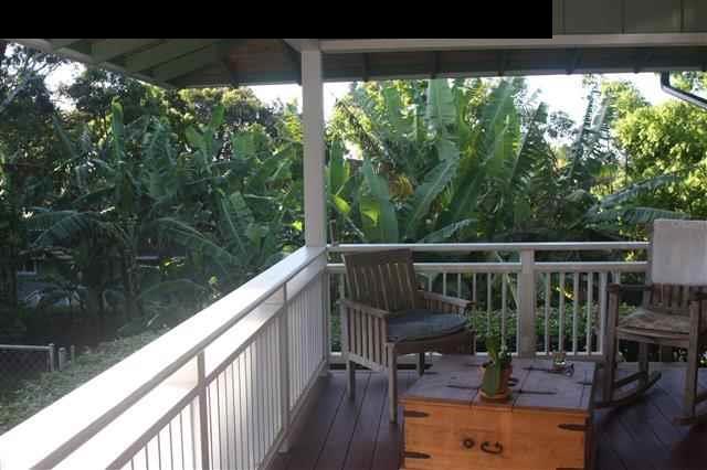 2575 Ala Olu Place Haiku, HI 96708 - Photo 8 of 11 a view of balcony with furniture and wooden deck