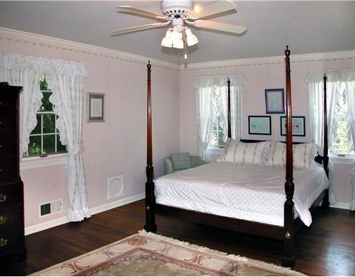 534 Harrogate Road Upper St. Clair, PA 15241 - Photo 14 of 25 Master bedroom with crown molding, walk in closet and private new bath.