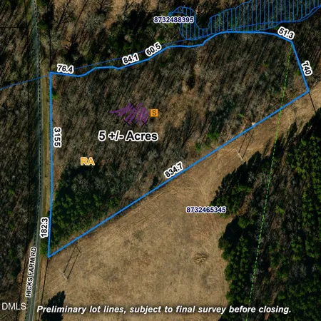 $219,000 | 0 Hicks Farm Road, Staley, NC 27355