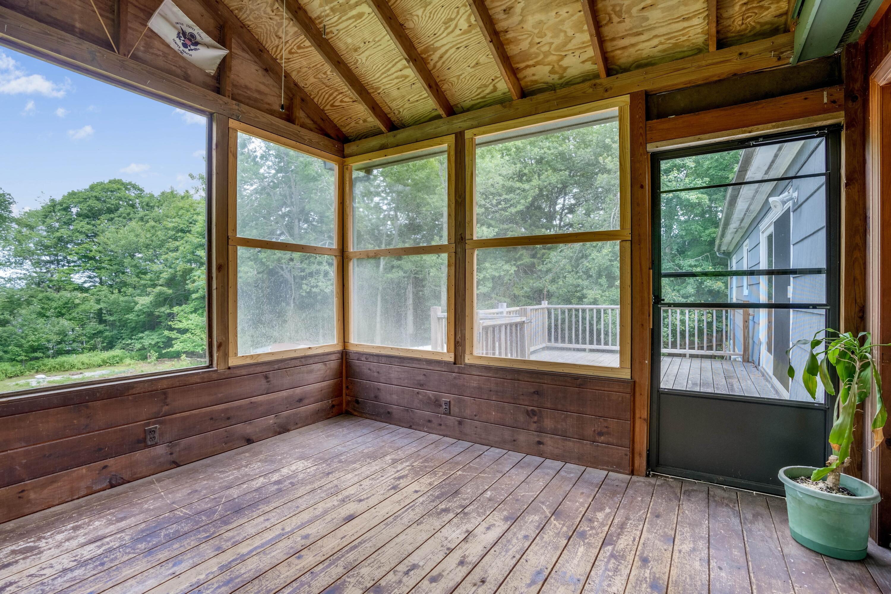 18 North Harbor Cemetery Road Friendship, ME 04547 - Photo 10 of 55 enclosed porch