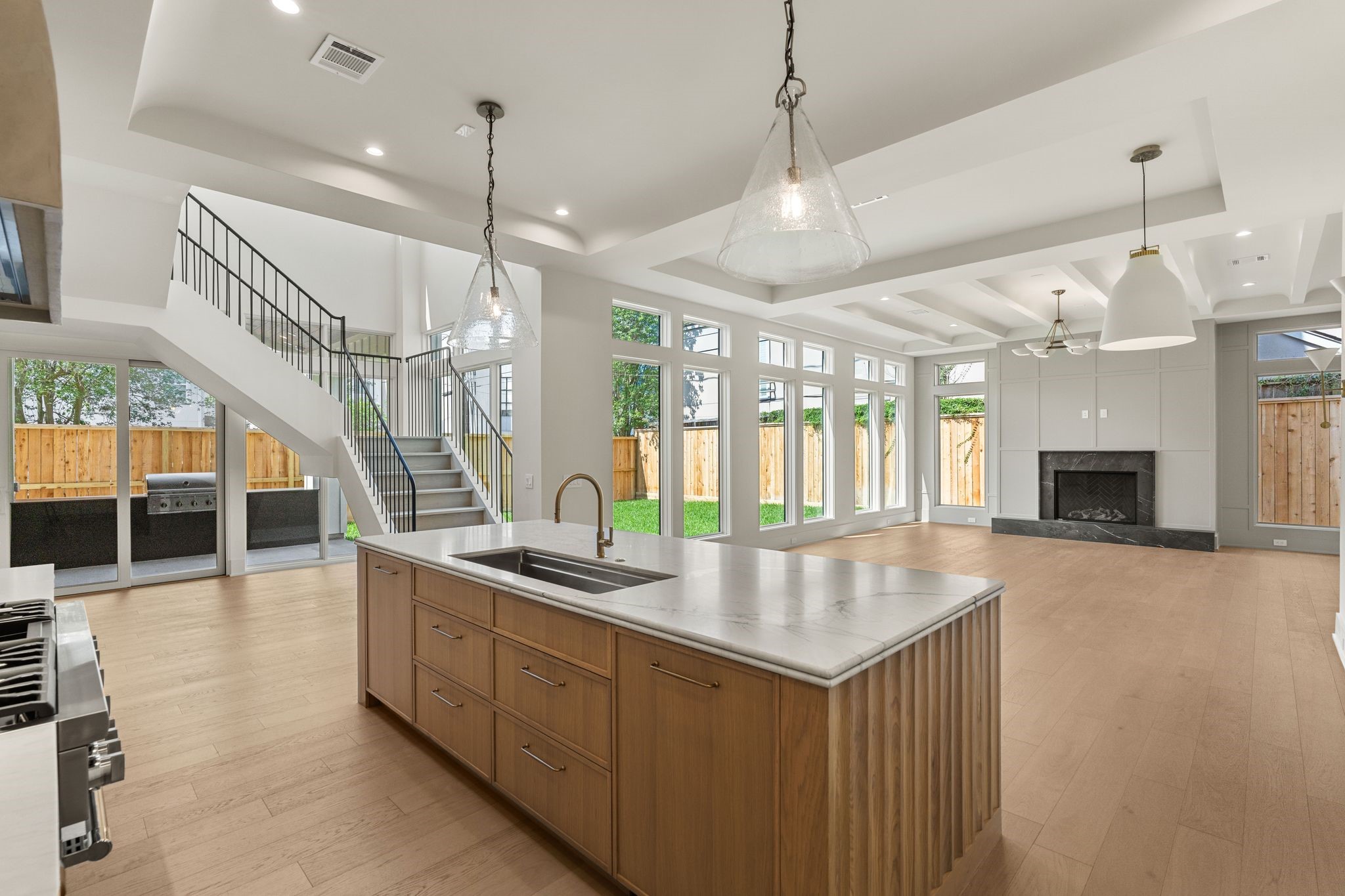 Gorgeous new construction by Gotham Development and interiors by Allie Wood Design!