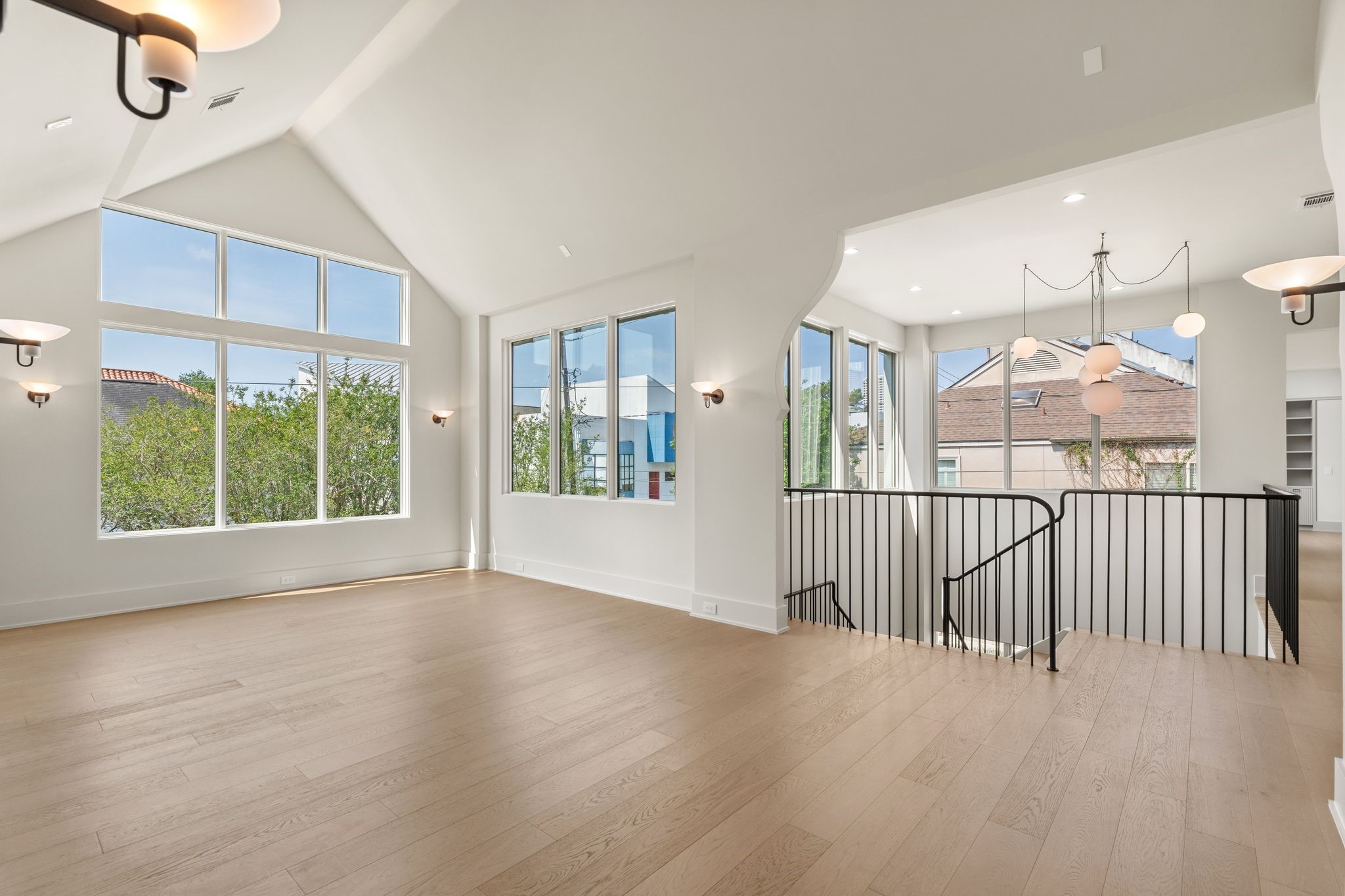 1616 Hazard Street Houston, TX 77019 - Photo 26 of 50 a view of livingroom with furniture and floor to ceiling window