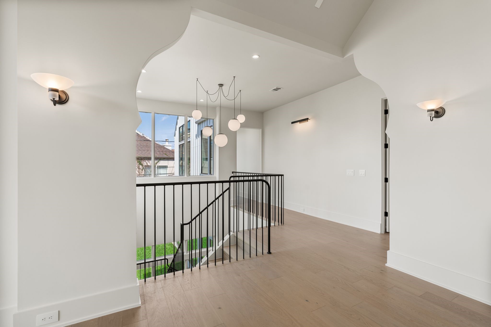 1616 Hazard Street Houston, TX 77019 - Photo 27 of 50 Gorgeous architectural detail and light fixtures.