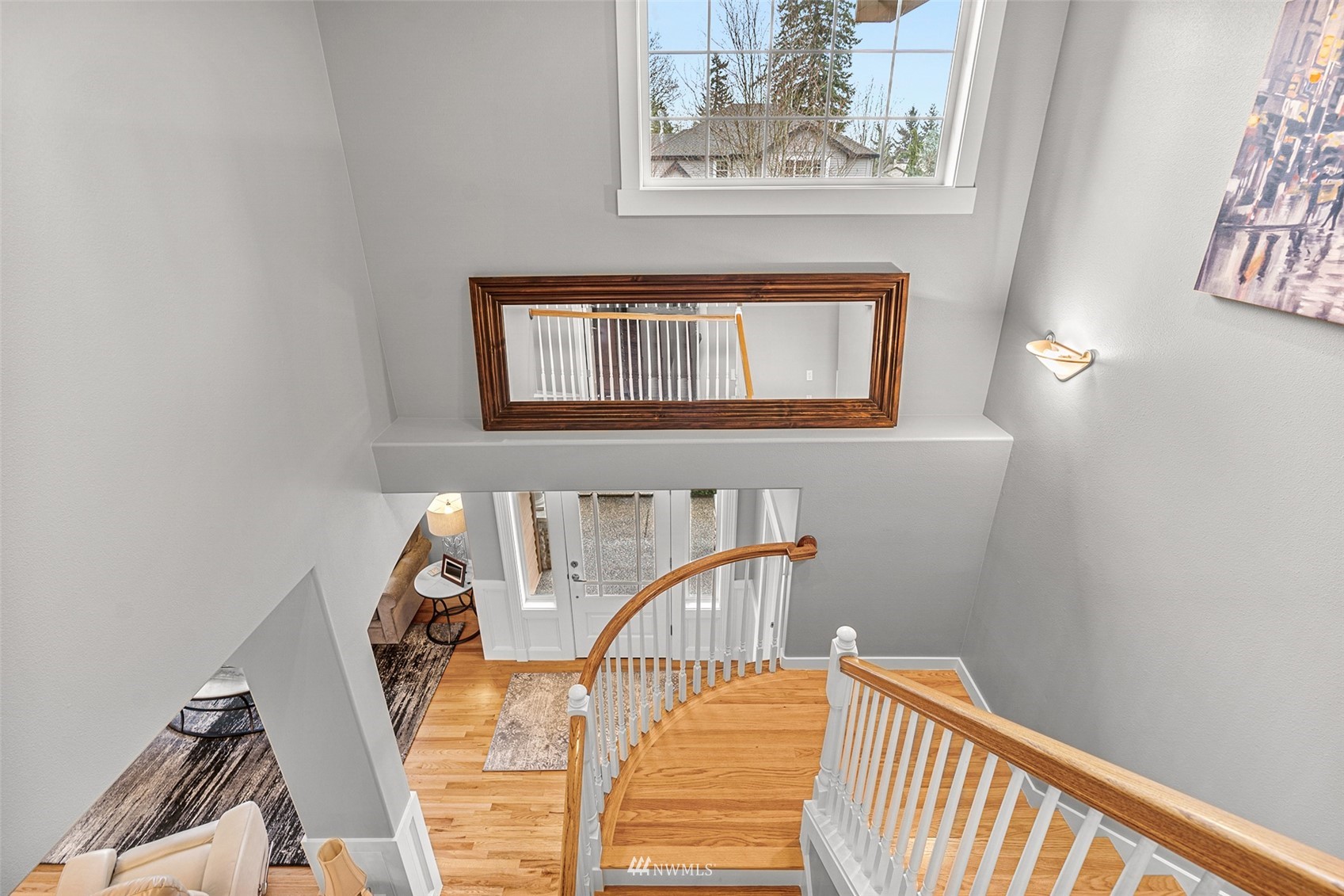 22404 5th Place West Bothell, WA 98021 - Photo 27 of 40 a view of a balcony with furniture