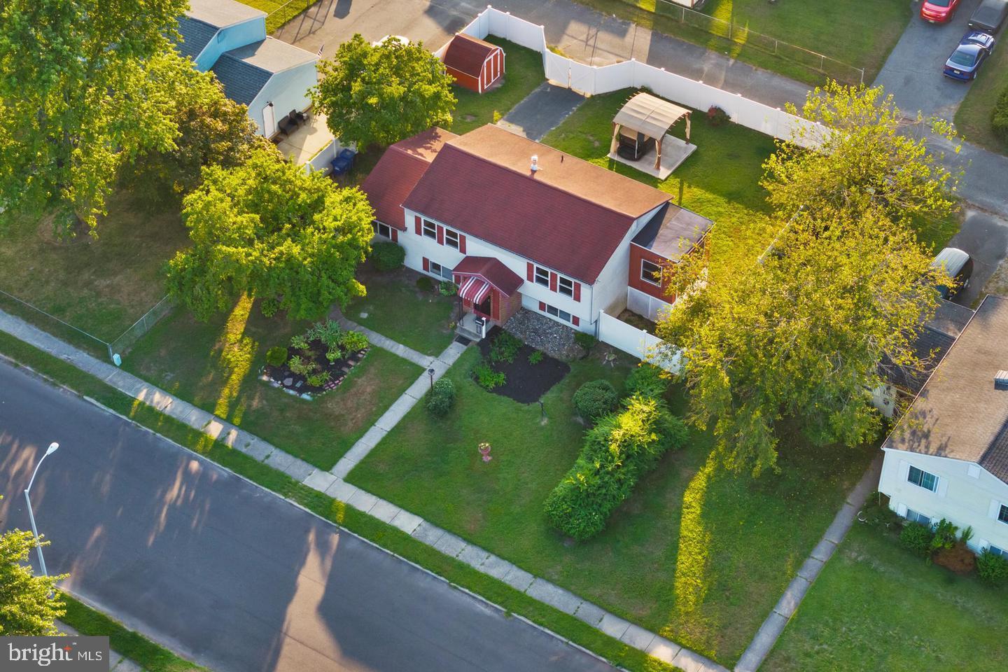 219 Harvard Avenue Pemberton, NJ 08068 - Photo 26 of 42 an aerial view of a residential houses with outdoor space