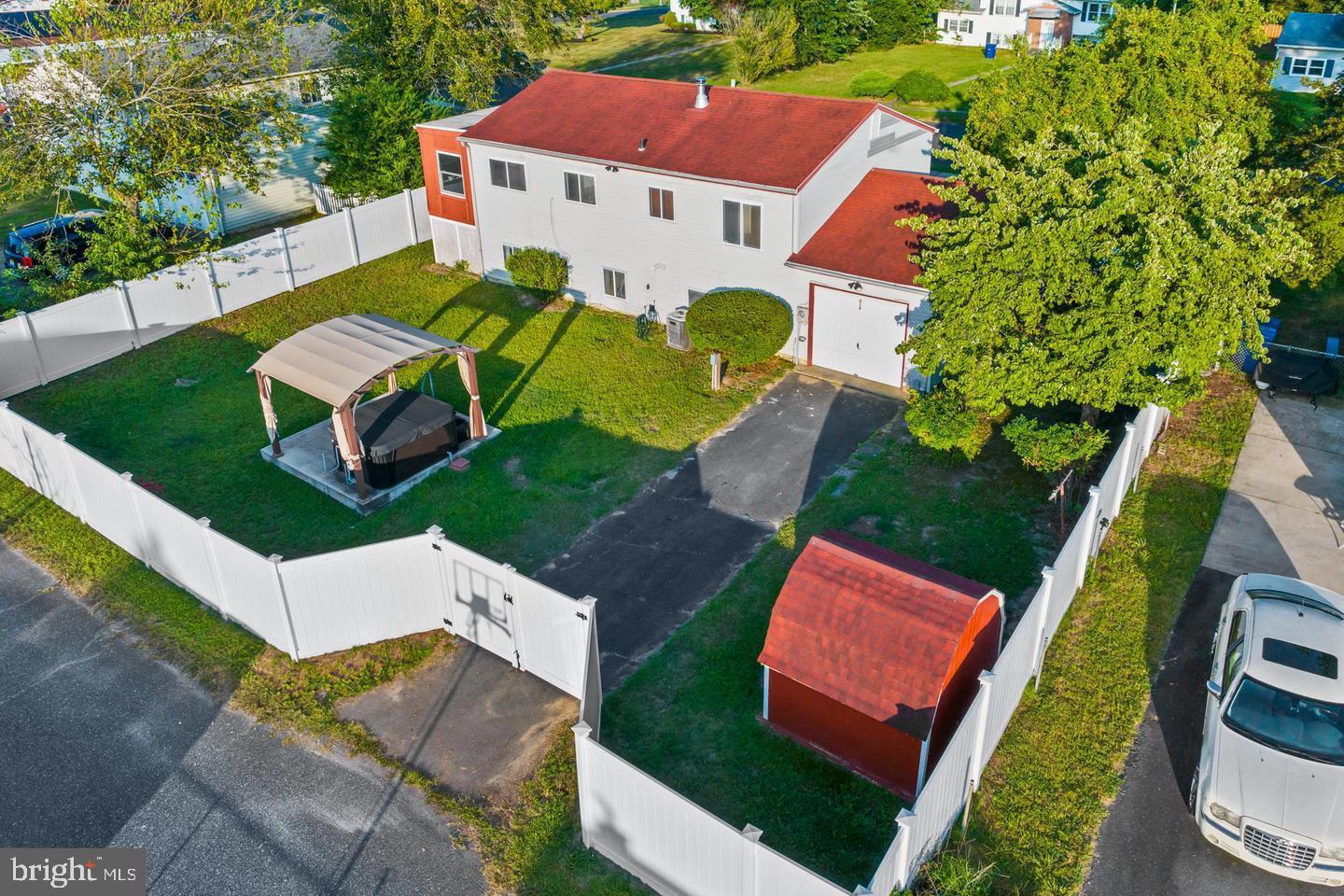 219 Harvard Avenue Pemberton, NJ 08068 - Photo 29 of 42 an aerial view of a house with garden space and street view