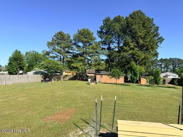 594 Pitts Chapel Road Elizabeth City, NC 27909 - Photo 17 of 18 Huge Back Yard with Privacy Fence