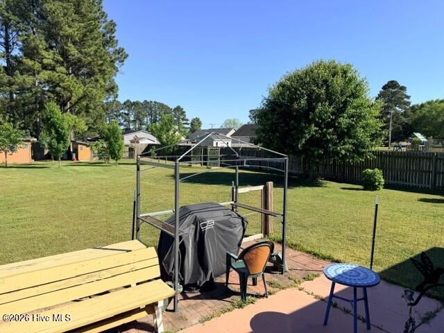 594 Pitts Chapel Road Elizabeth City, NC 27909 - Photo 18 of 18 Back Yard - Plenty of Room for Garden. Lots of Fruit Trees