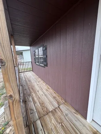 a view of a wooden floor