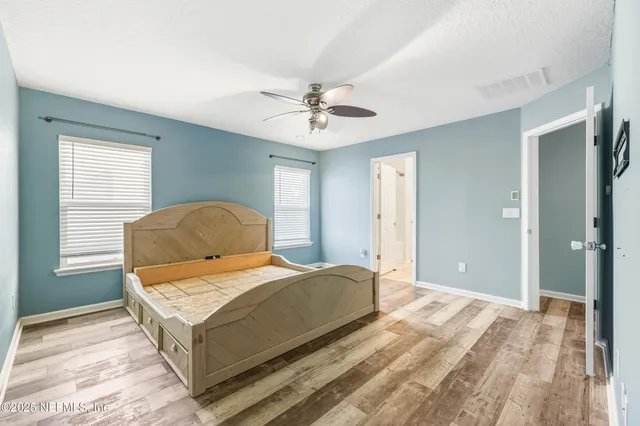 a close view of closet