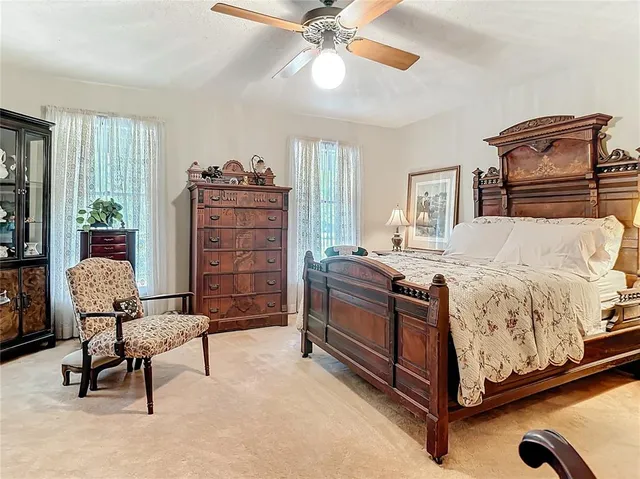 a view of a city with ocean view