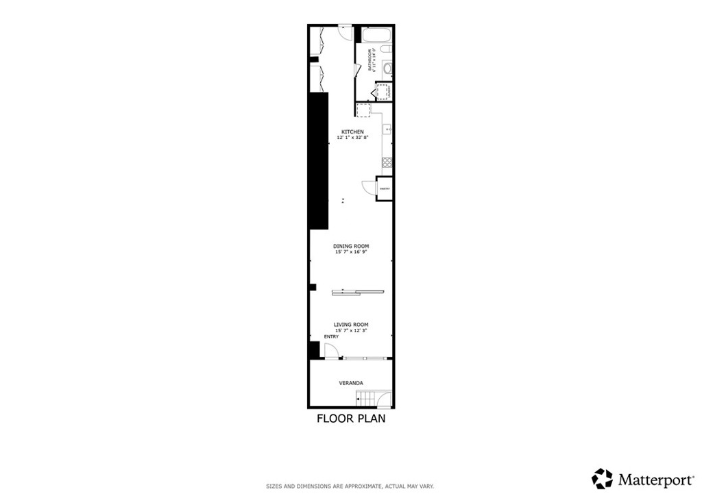 530 South Hewitt Street, Unit 154 Los Angeles, CA 90013 - Photo 32 of 32 a picture of a floor plan