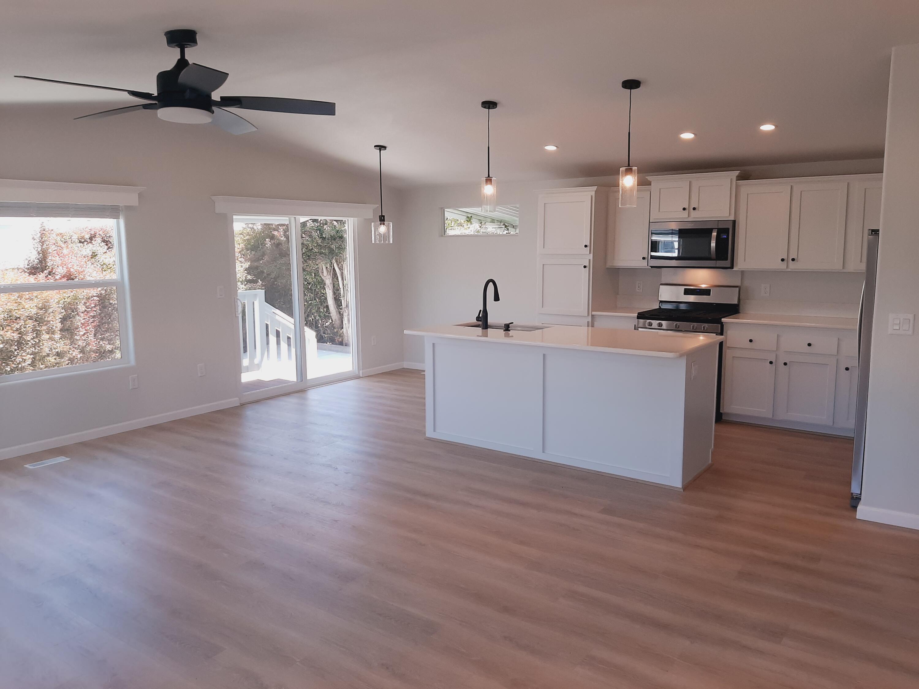 333 Old Mill Road, Unit 52 Santa Barbara, CA 93110 - Photo 10 of 29 a view of kitchen with sink microwave and stove