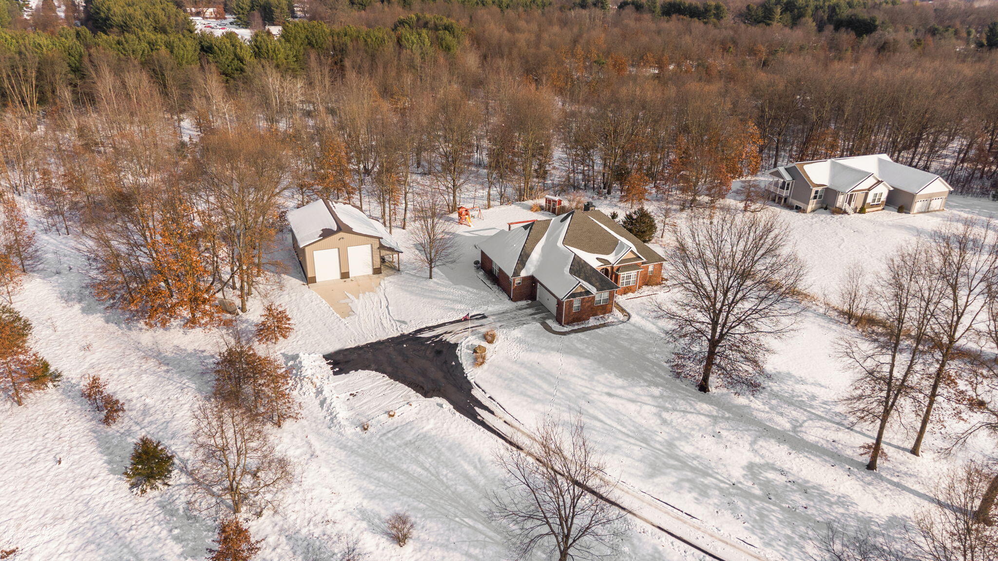 6776 Fox Crossing Knox, IN 46534 - Photo 51 of 53 a view of a backyard of a house
