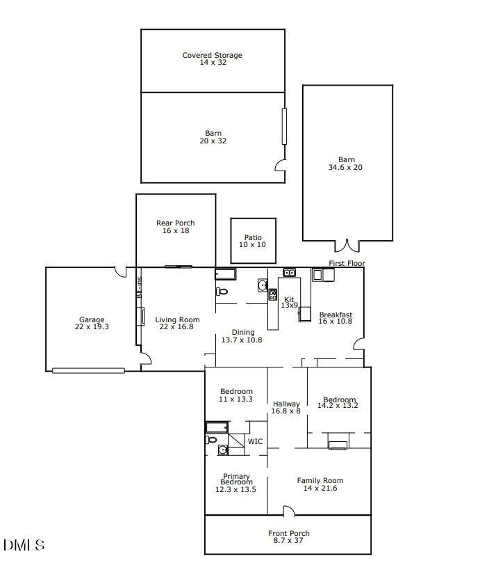 474 Hagwood Road Zebulon, NC 27597 - Photo 61 of 61 floorplan