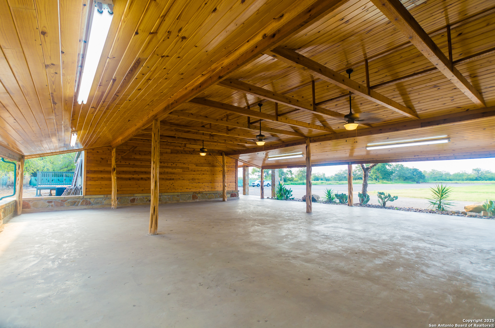 20250 Interstate 35 Access Road Lytle, TX 78052 - Photo 3 of 48 a view of an empty room with a balcony