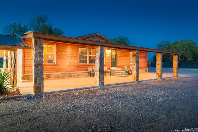 a view of an empty room with a sliding door