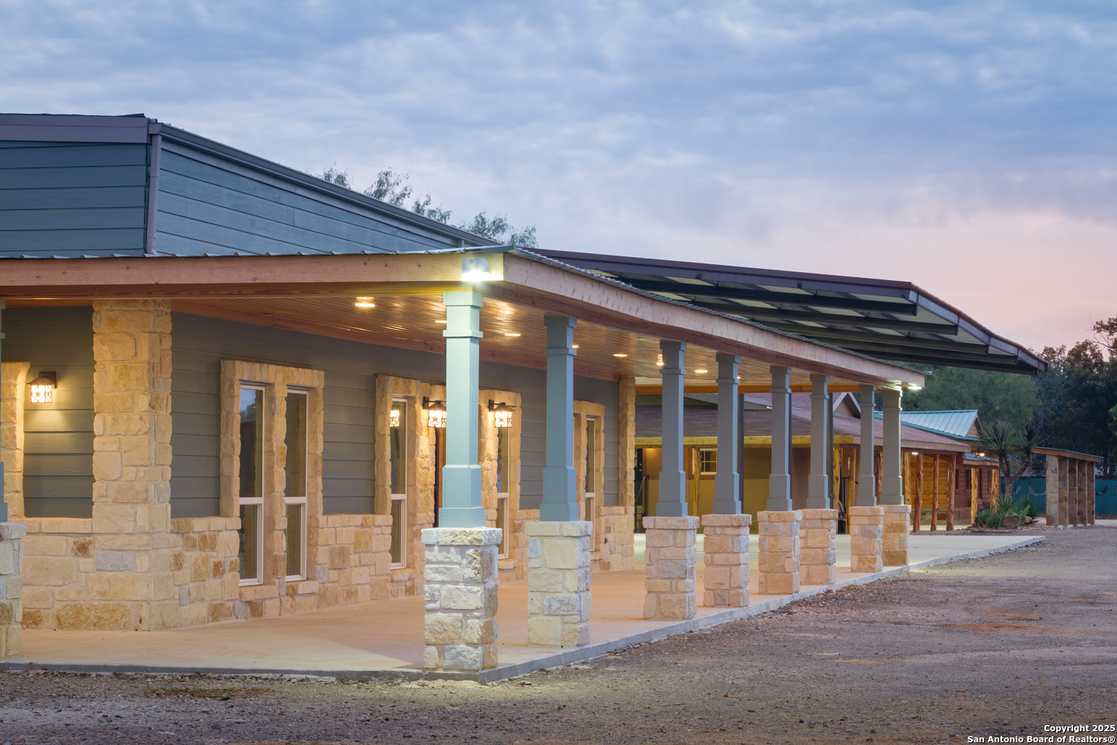 20250 Interstate 35 Access Road Lytle, TX 78052 - Photo 46 of 48 front view of a house with a porch