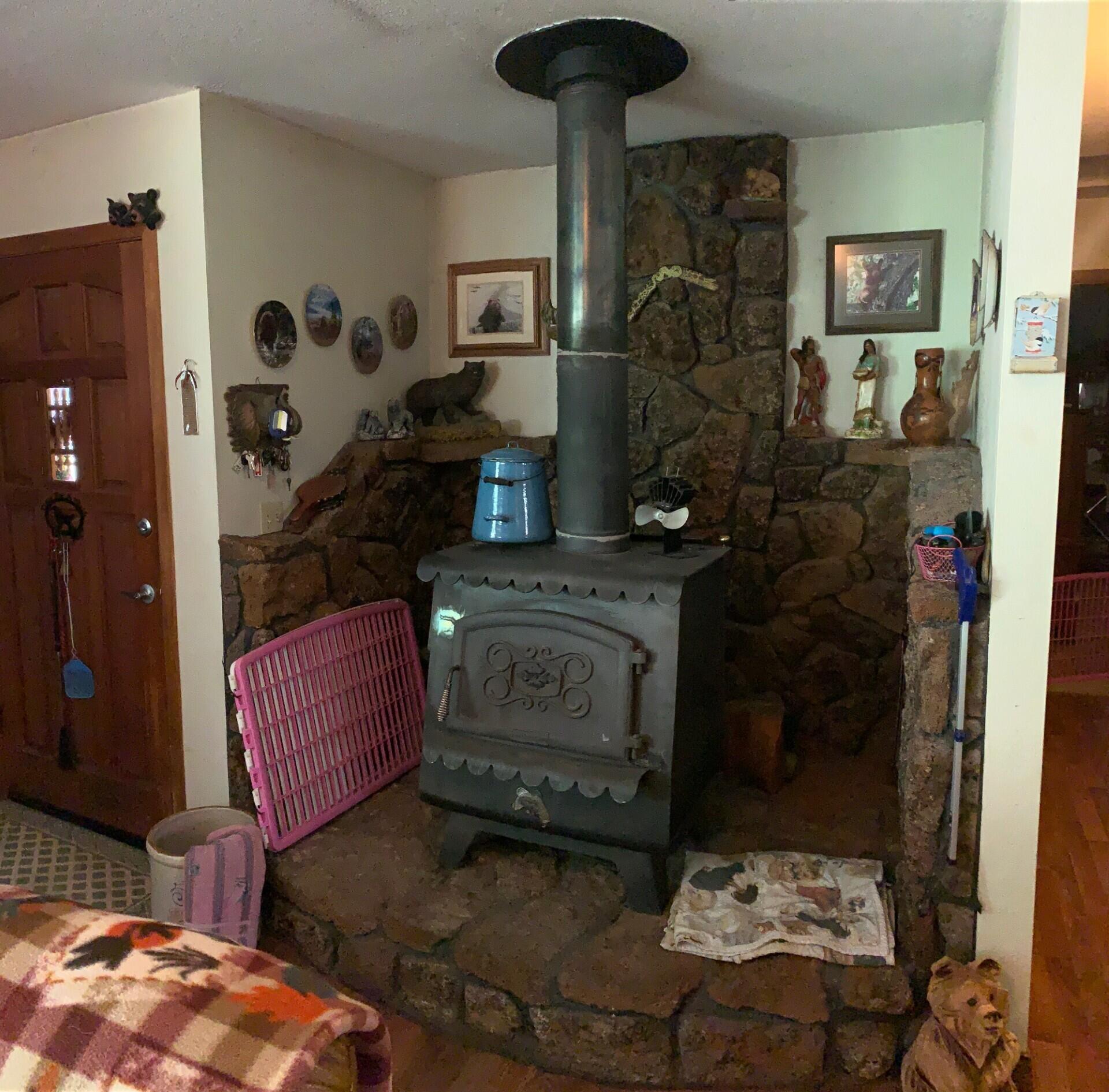 44992 Old Brown Ranch Road McArthur, CA 96056 - Photo 57 of 61 Woodstove