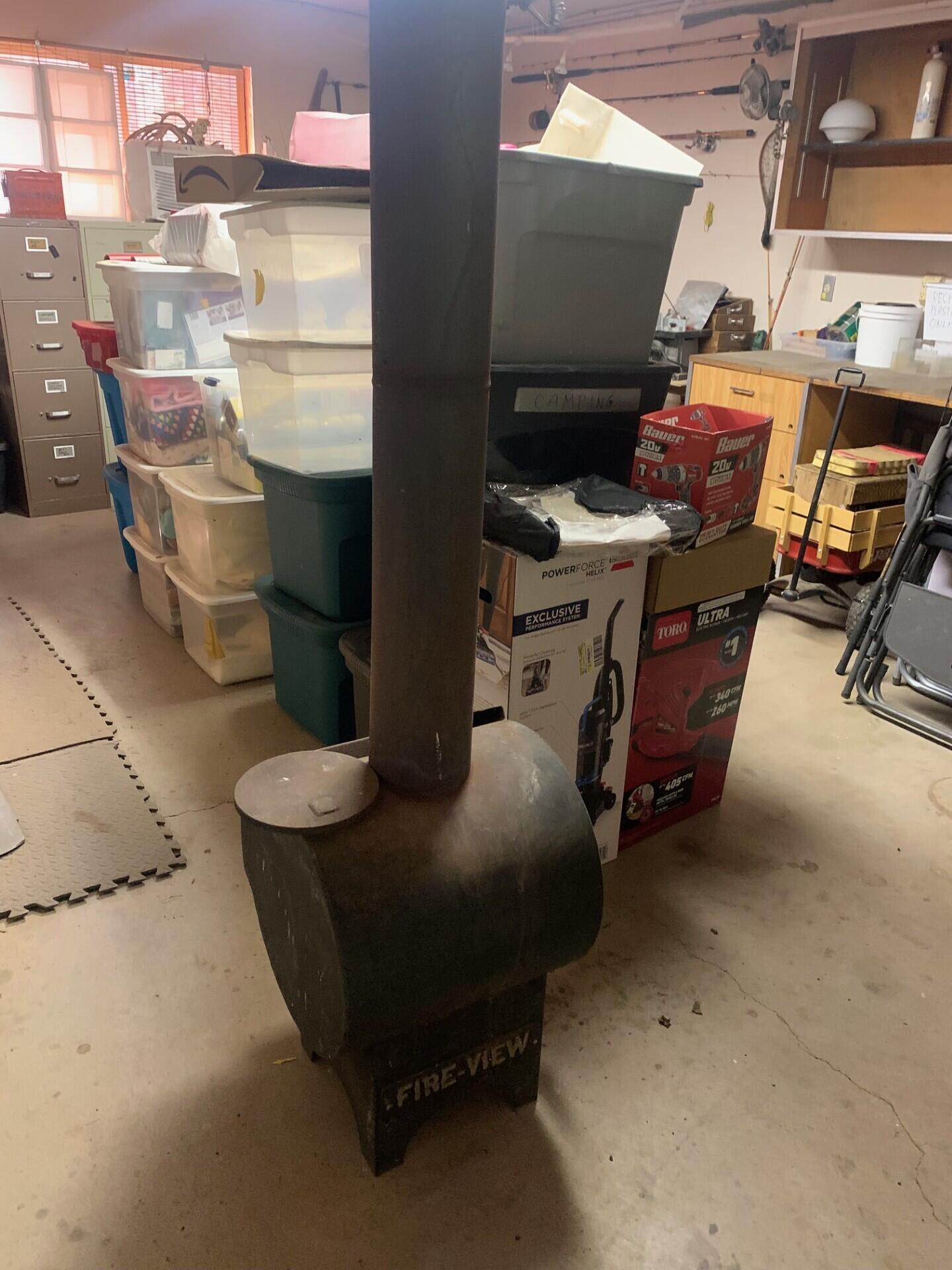 44992 Old Brown Ranch Road McArthur, CA 96056 - Photo 60 of 61 Workshop with woodstove