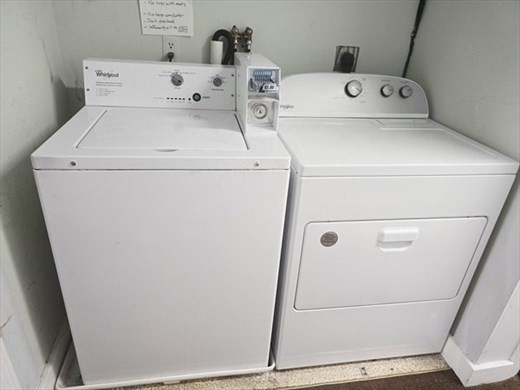 567 Main Street, Unit 2 Shrewsbury, MA 01545 - Photo 6 of 7 a utility room with dryer and washer
