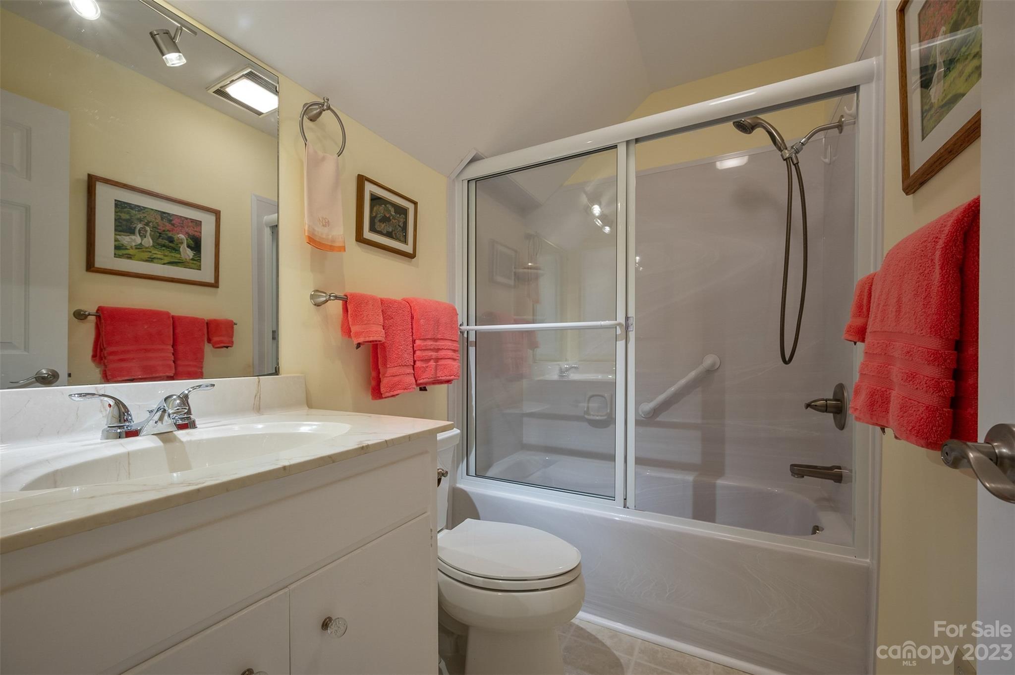 900 Club Road Tryon, NC 28782 - Photo 28 of 48 a bathroom with a sink toilet and shower