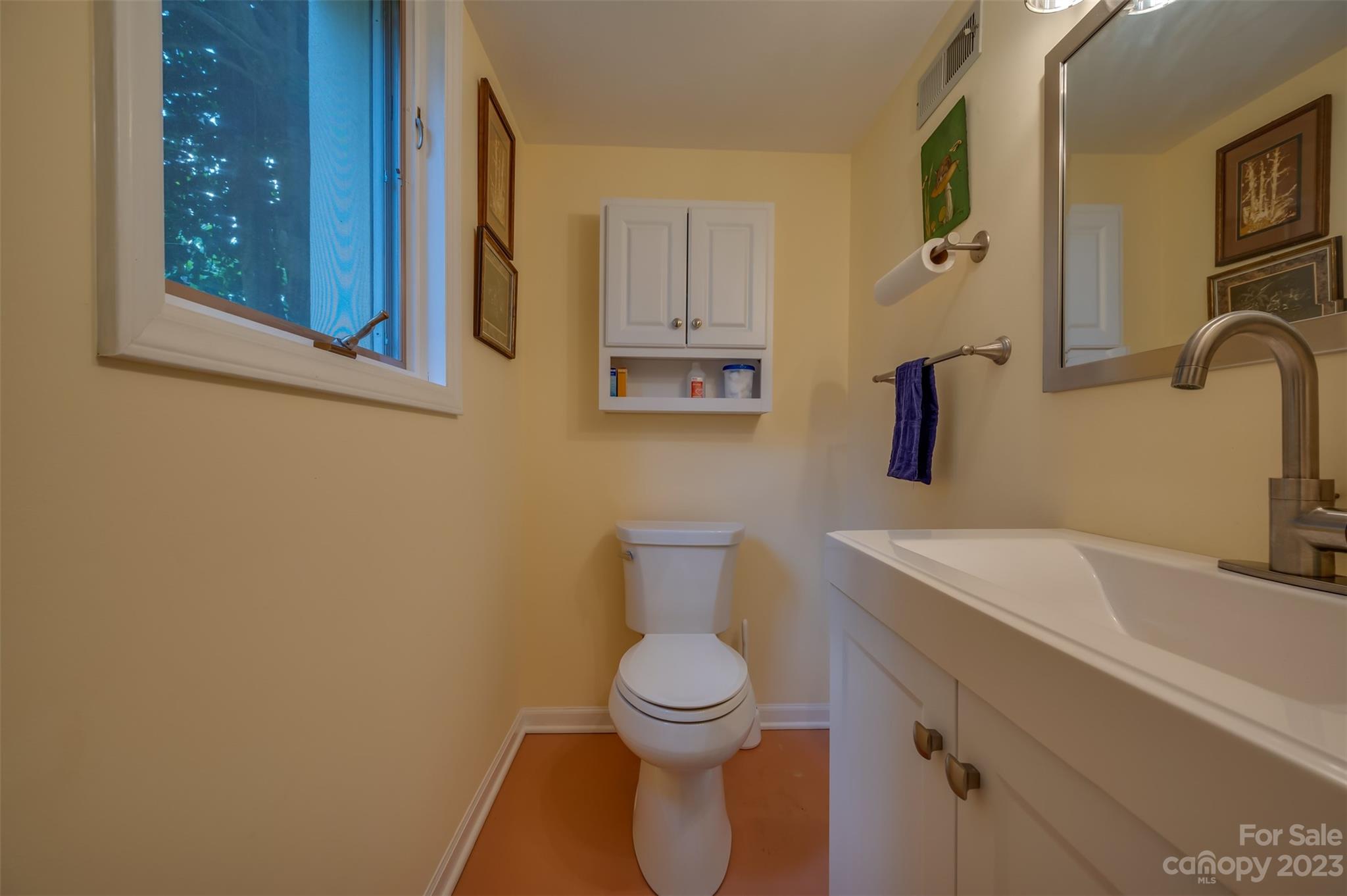 900 Club Road Tryon, NC 28782 - Photo 37 of 48 a bathroom with a toilet sink and mirror