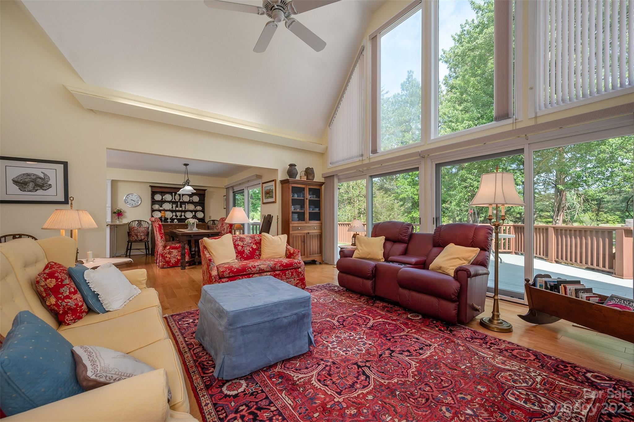 900 Club Road Tryon, NC 28782 - Photo 6 of 48 a living room with furniture and a large window