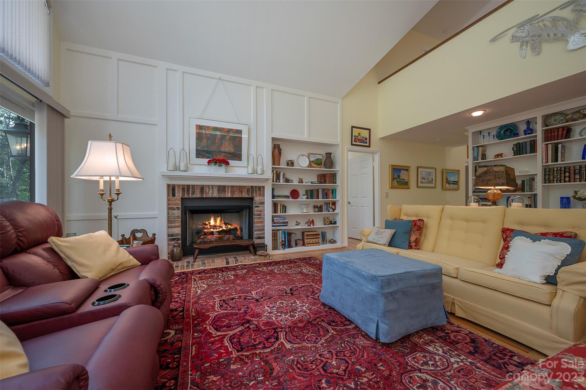 900 Club Road Tryon, NC 28782 - Photo 7 of 48 a living room with furniture and a fireplace