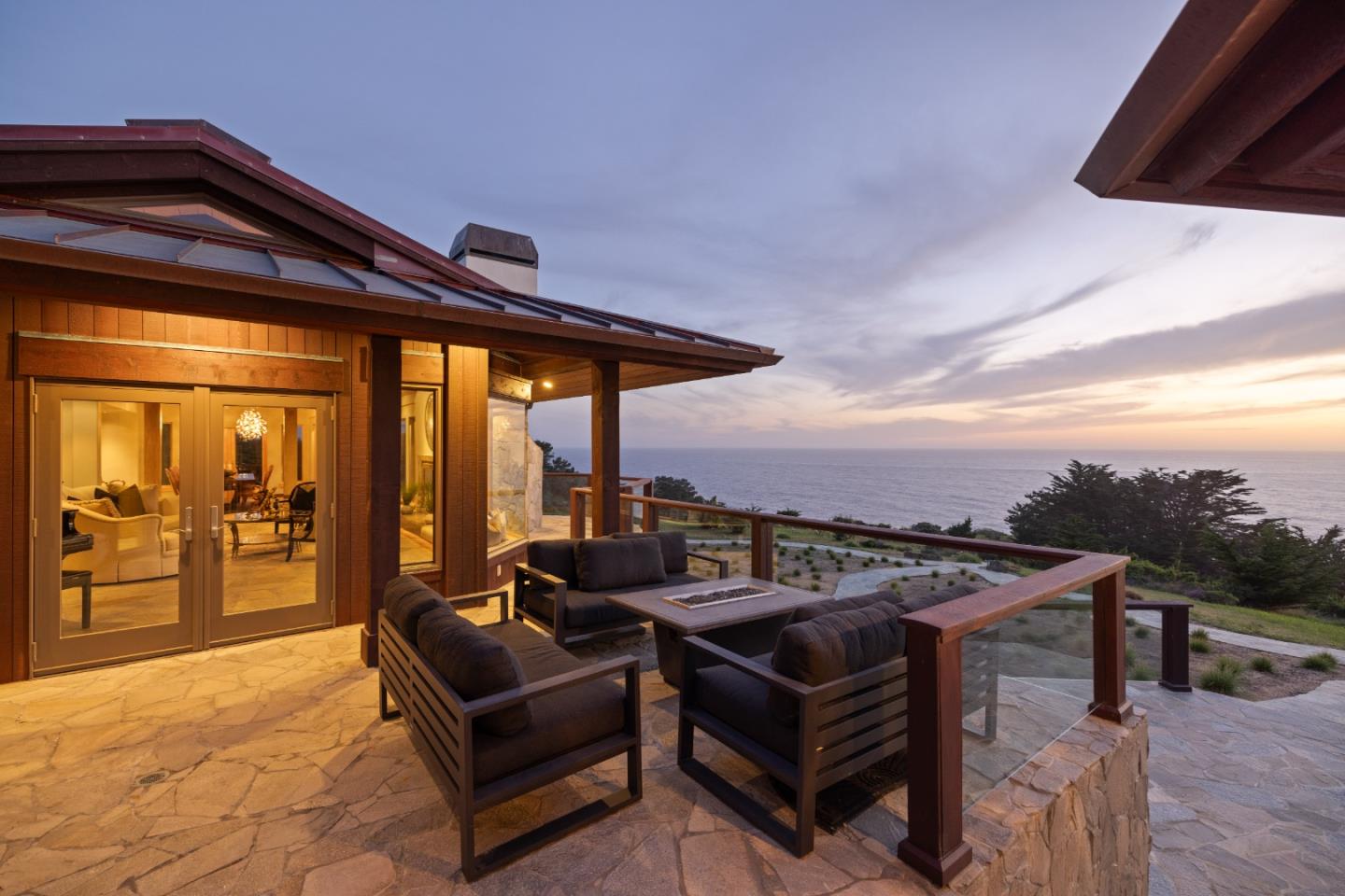 31475 Highway 1 Carmel, CA 93923 - Photo 18 of 43 a view of a roof deck with furniture