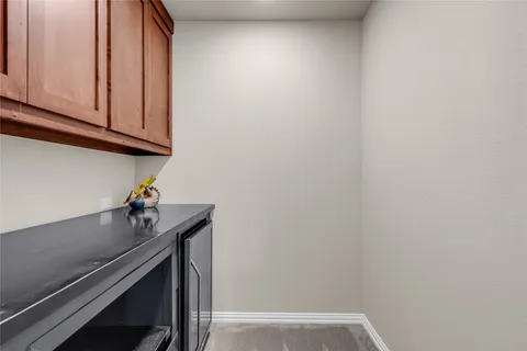 a utility room with a sink