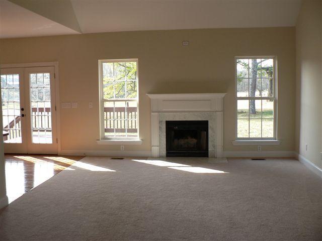 2499 Center Point Road Hendersonville, TN 37075 - Photo 4 of 8 VIEW OF LIVING ROOM WITH WOOD BURNING FIREPLACE.