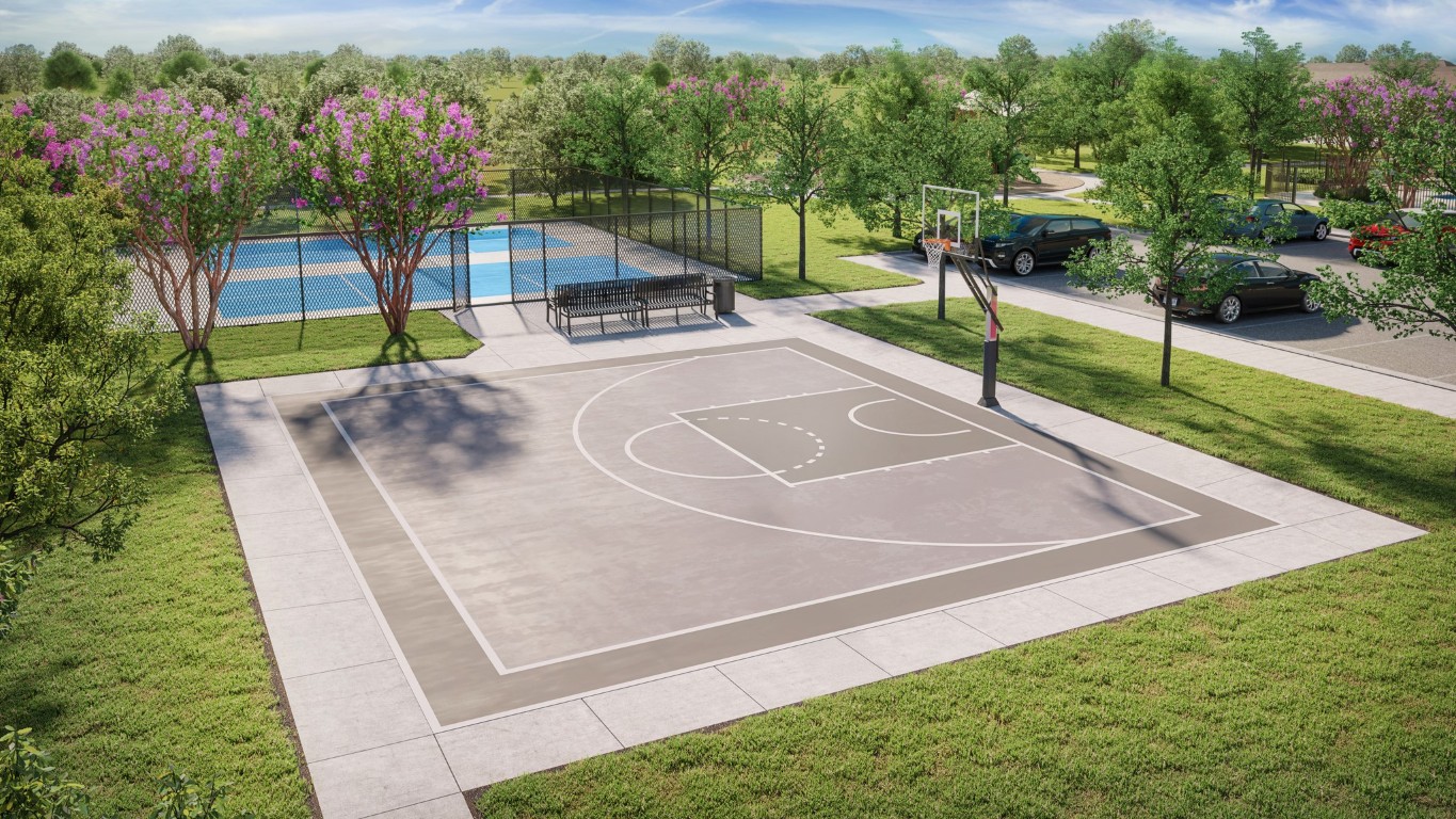 200 Hidalgo Lane Elgin, TX 78621 - Photo 23 of 25 View of basketball court featuring community basketball court