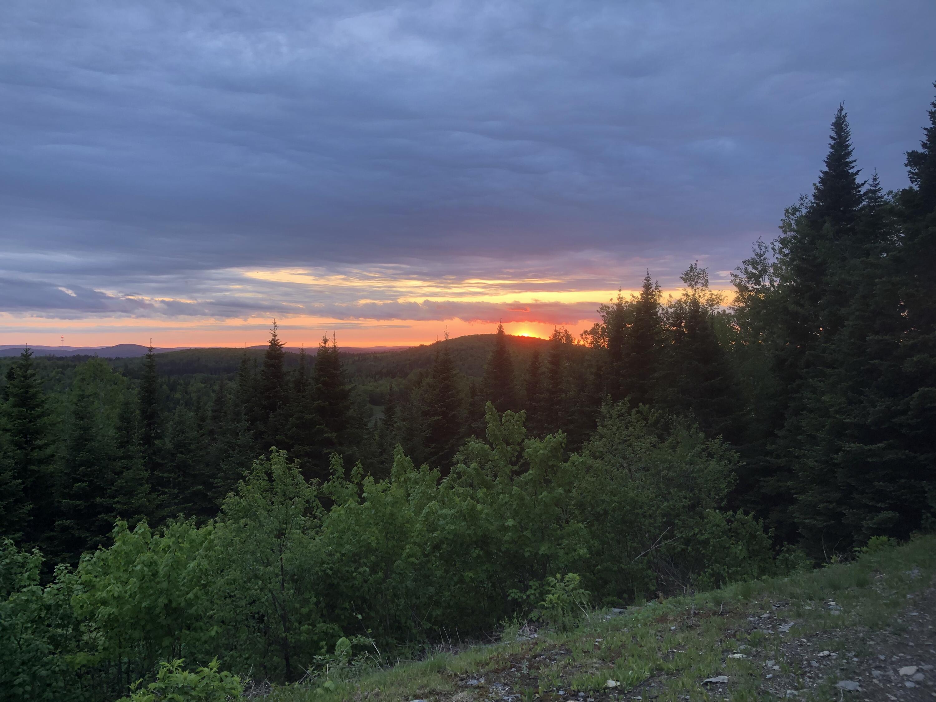 739 Charette Hill Road Fort Kent, ME 04743 - Photo 25 of 29 Incredible Sunset