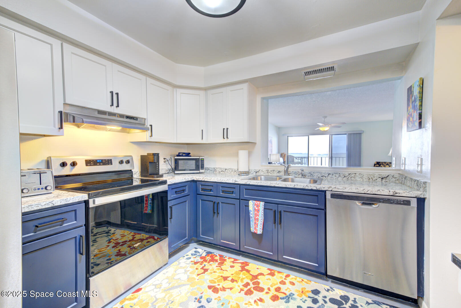 190 Seminole Lane, Unit 503 Cocoa Beach, FL 32931 - Photo 2 of 31 kitchen with stainless appliances