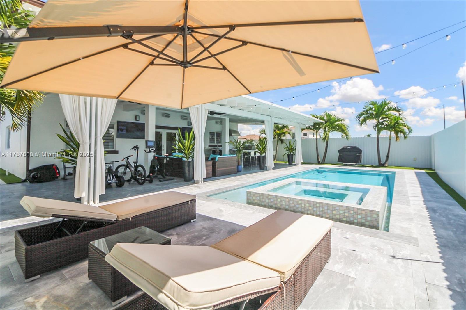 10290 Southwest 7th Terrace Sweetwater, FL 33174 - Photo 39 of 58 a house view with a sitting space