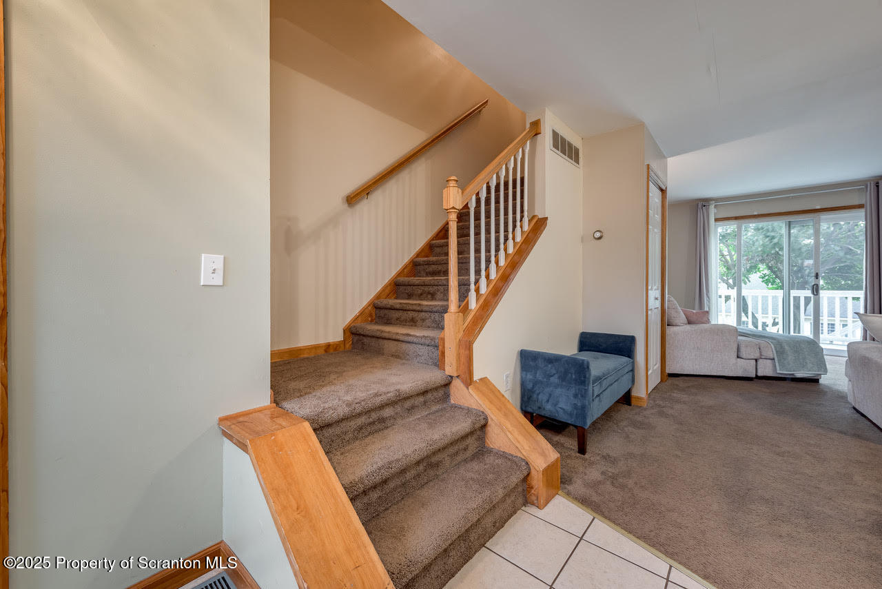 4 Scott Street Moosic, PA 18507 - Photo 14 of 23 a view of entryway and hall with wooden floor