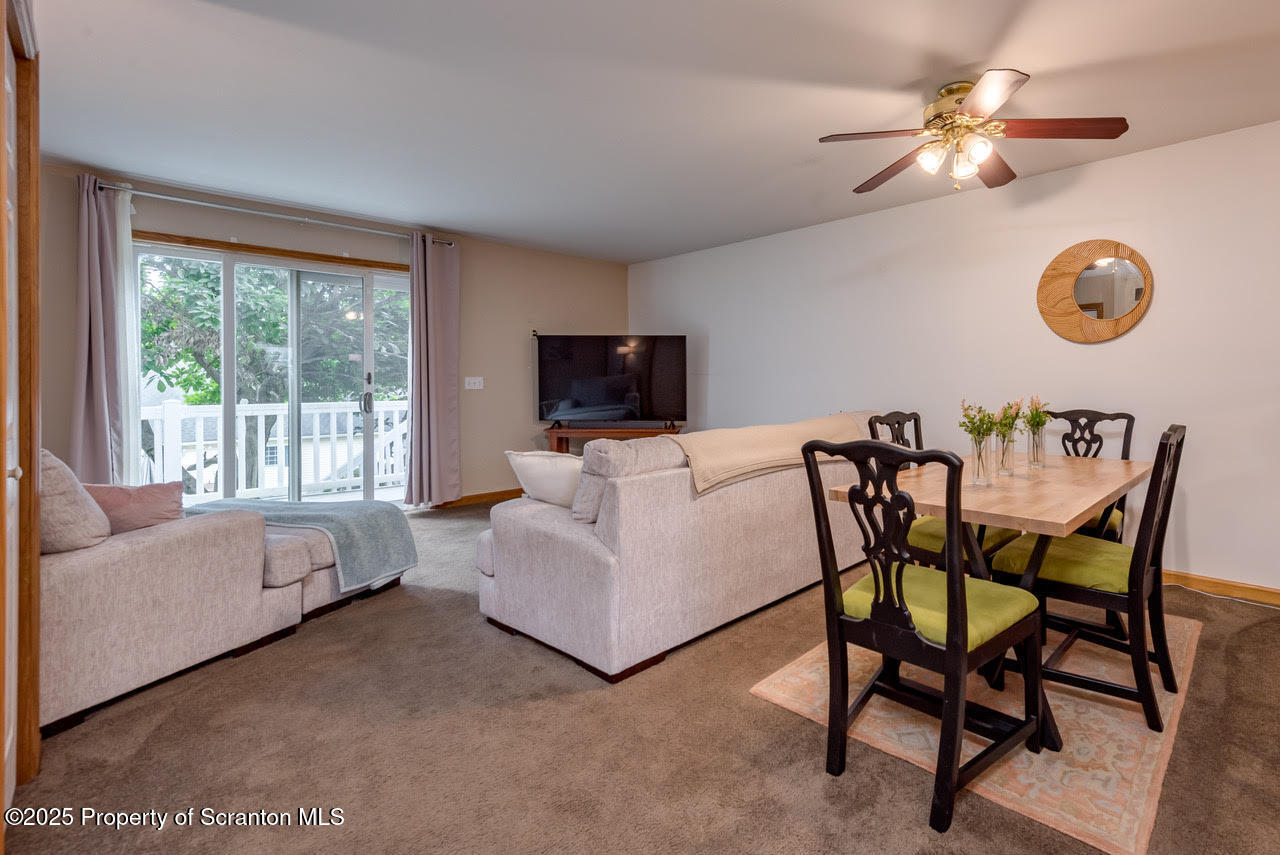 4 Scott Street Moosic, PA 18507 - Photo 8 of 23 a living room with furniture and a large window