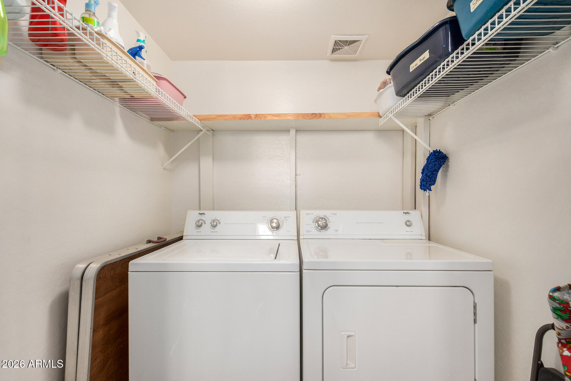 2300 East Magma Road, Unit 28 San Tan Valley, AZ 85143 - Photo 19 of 23 a utility room with dryer and washer